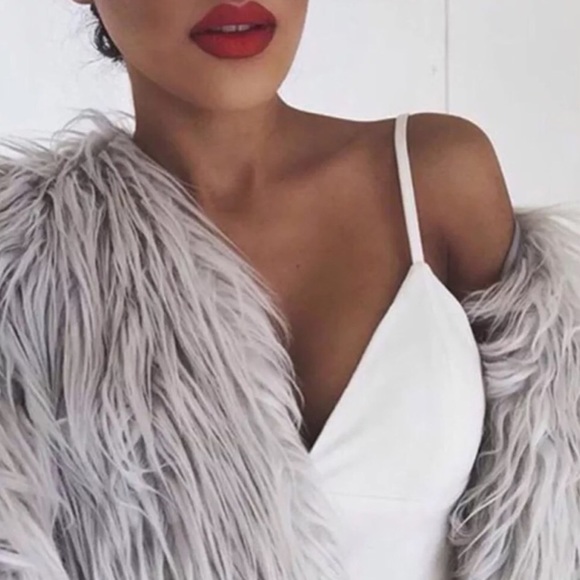 Jackets & Blazers - NEW Faux Fur Jacket Bomber Jacket •• NWT